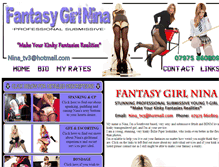Tablet Screenshot of fantasygirl-nina.com